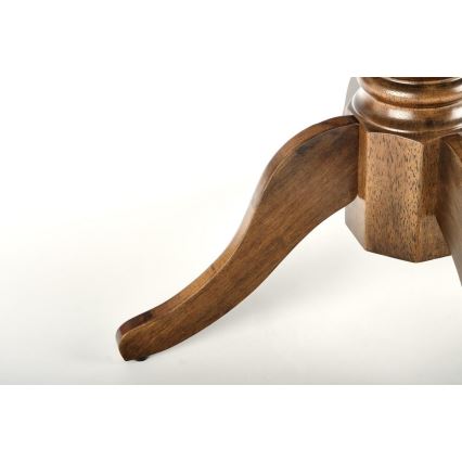 Mesa de comedor extensible WILLIAM en nogal