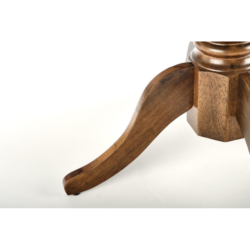 Mesa de comedor extensible WILLIAM en nogal