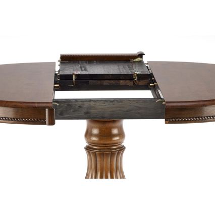 Mesa de comedor extensible WILLIAM nogal