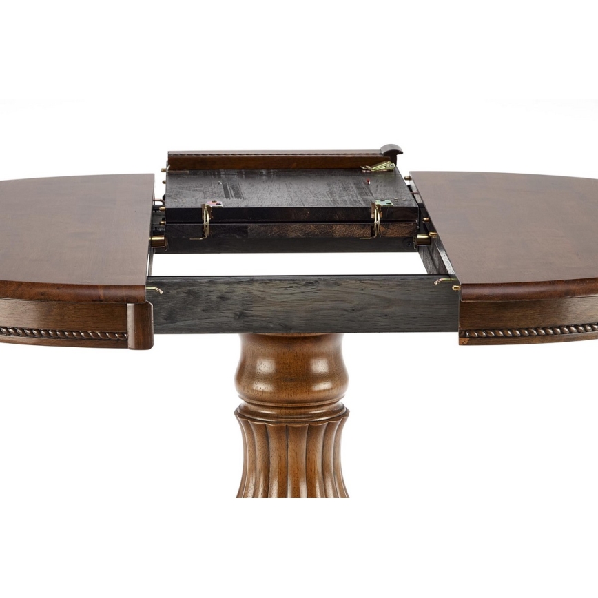 Mesa de comedor extensible WILLIAM nogal