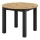 Mesa de comedor extensible WILY roble artisan/negro
