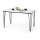 Mesa de comedor HALIJA blanco