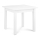 Mesa de comedor HOSPE 78x80 cm haya/blanco