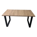 Mesa de comedor plegable COLIN roble