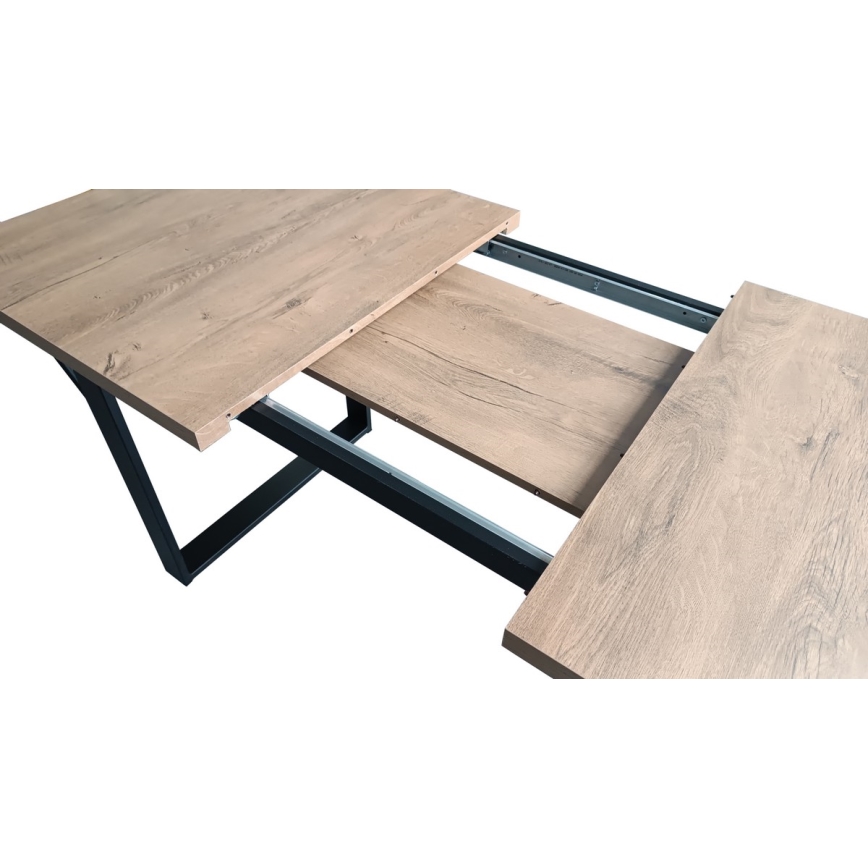 Mesa de comedor plegable COLIN roble
