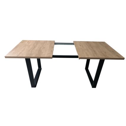 Mesa de comedor plegable COLIN roble