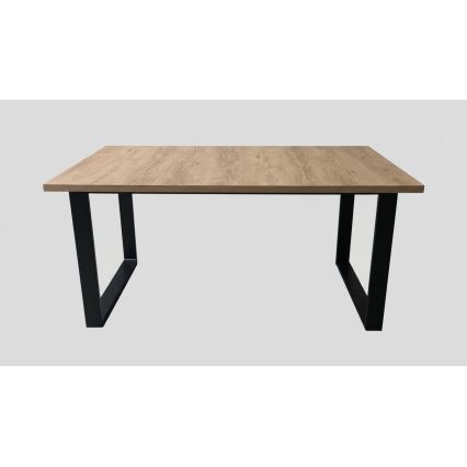 Mesa de comedor plegable COLIN roble