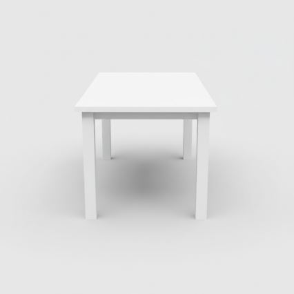 Mesa de comedor plegable LIAM blanco