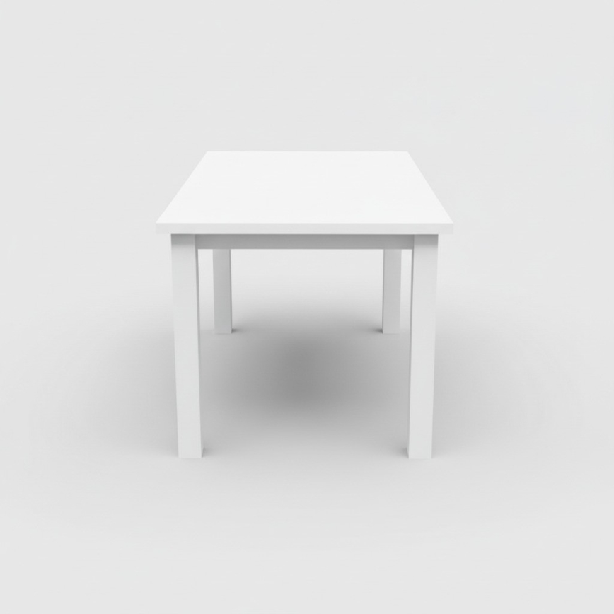 Mesa de comedor plegable LIAM blanco