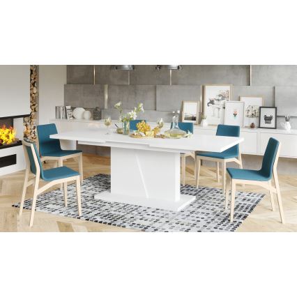 Mesa de comedor plegable NINO blanco
