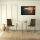 Mesa de comedor SANDALF 75x90 cm beige/negro