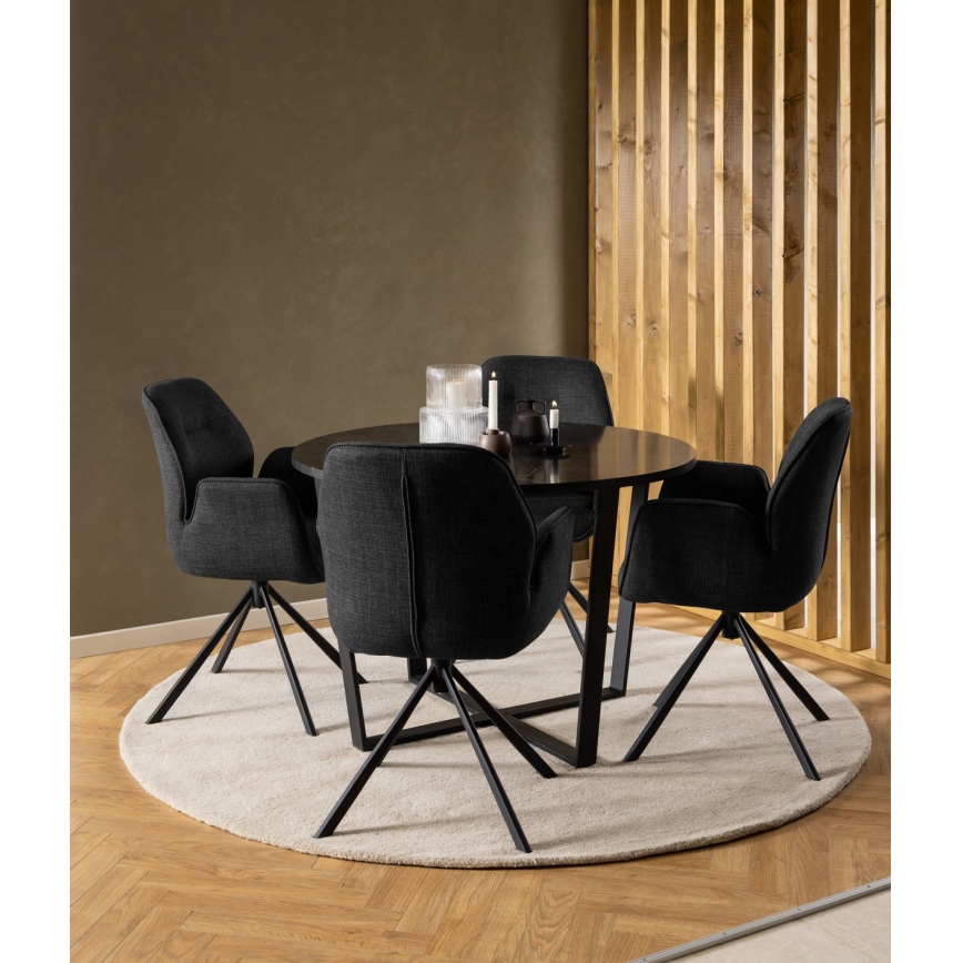 Mesa de comedor TINO antracita