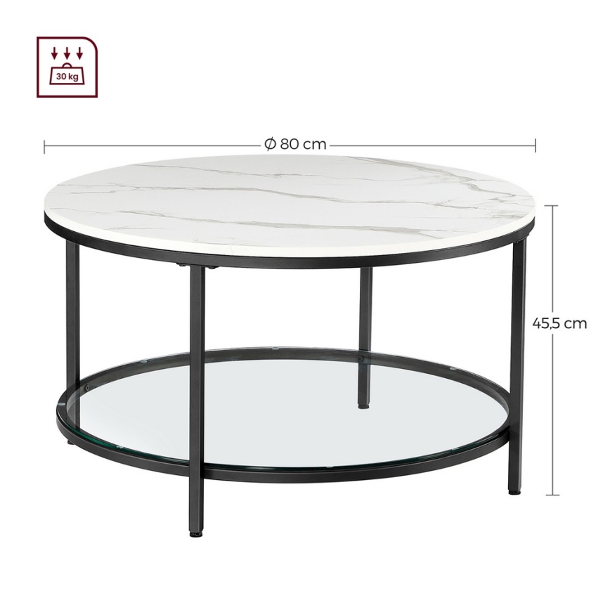 Mesa de conferencia SID blanca