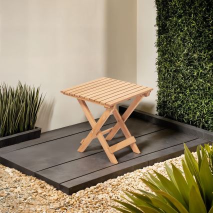 Mesa de jardín 40x40 cm haya