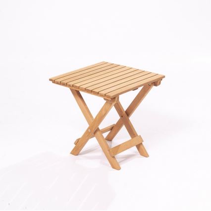 Mesa de jardín 40x40 cm haya