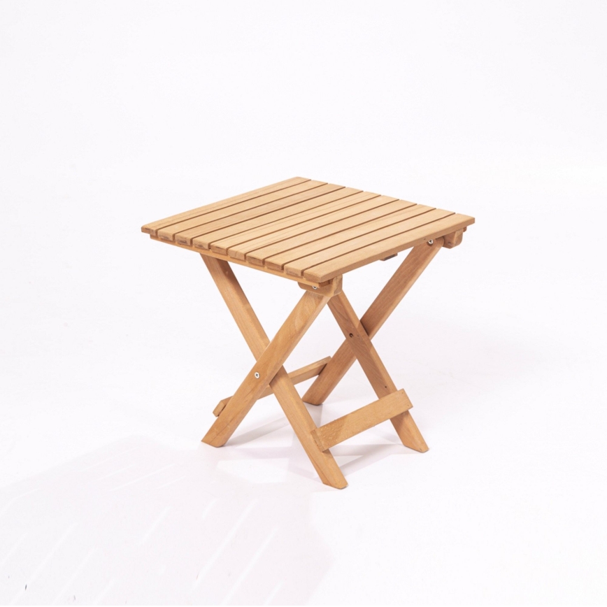 Mesa de jardín 40x40 cm haya