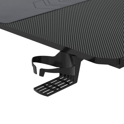Mesa de juego FALCON con retroiluminación LED RGB 116x60 cm negro