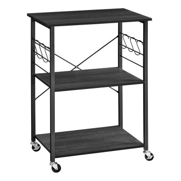 Mesa de servicio MARGE negra