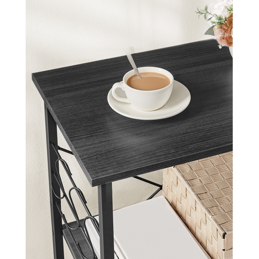 Mesa de servicio MARGE negra