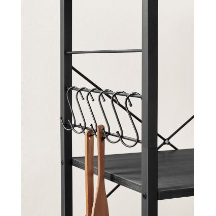 Mesa de servicio MARGE negra