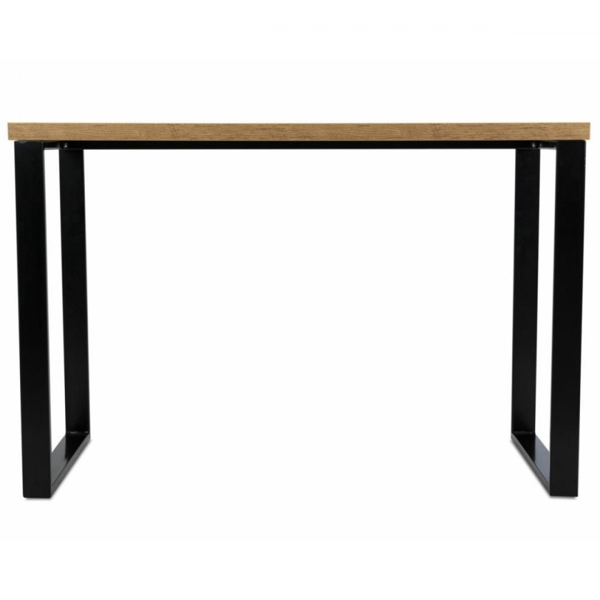 Mesa de trabajo BLAT 120x60 cm negro/marrón