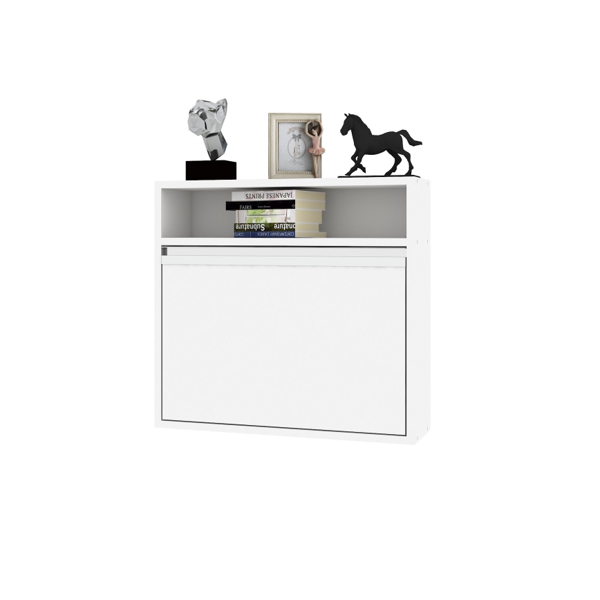 Mesa de trabajo plegable OPTIMUM 60x64 cm blanco