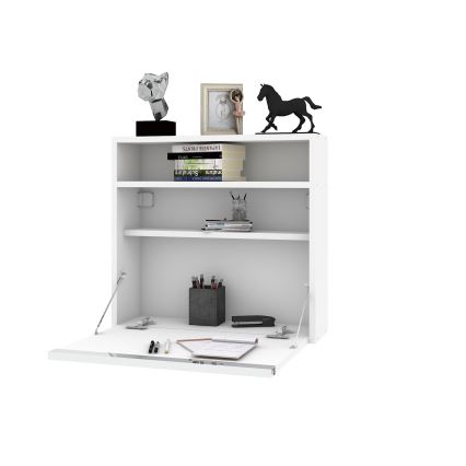Mesa de trabajo plegable OPTIMUM 60x64 cm blanco