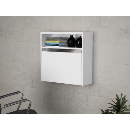 Mesa de trabajo plegable VIOLIN 63,6x60 cm blanco
