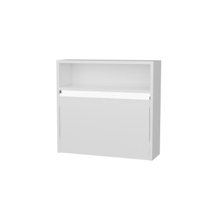 Mesa de trabajo plegable VIOLIN 63,6x60 cm blanco