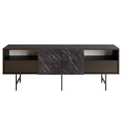 Mesa de TV DERIN 65x180 cm negro