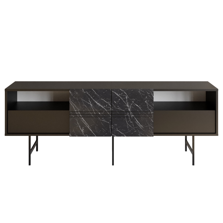 Mesa de TV DERIN 65x180 cm negro