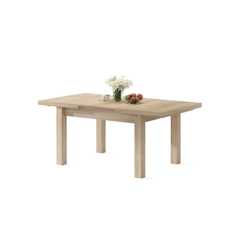Mesa de comedor extensible para 12 personas RALF roble sonoma