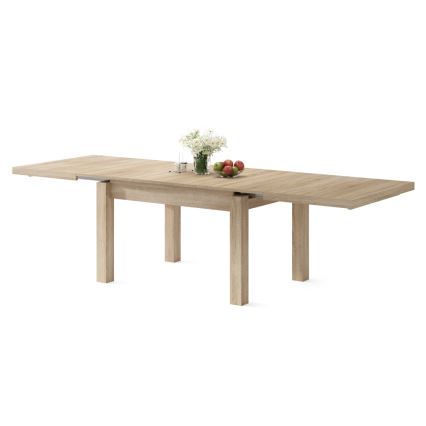 Mesa de comedor extensible para 12 personas RALF roble sonoma