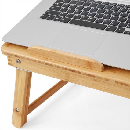 Mesa para ordenador ajustable para cama LAT marrón