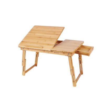 Mesa para ordenador ajustable para cama LAT marrón