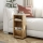 Mesa plegable FILINTA 63x40 cm marrón