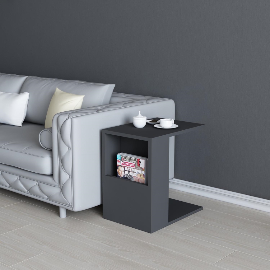 Mesa plegable KAREN 50x40 cm antracita