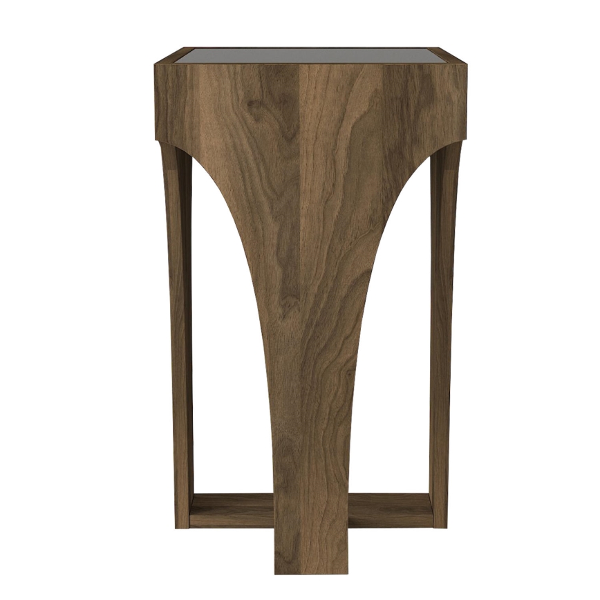 Mesa plegable LITUS 58x37 cm marrón