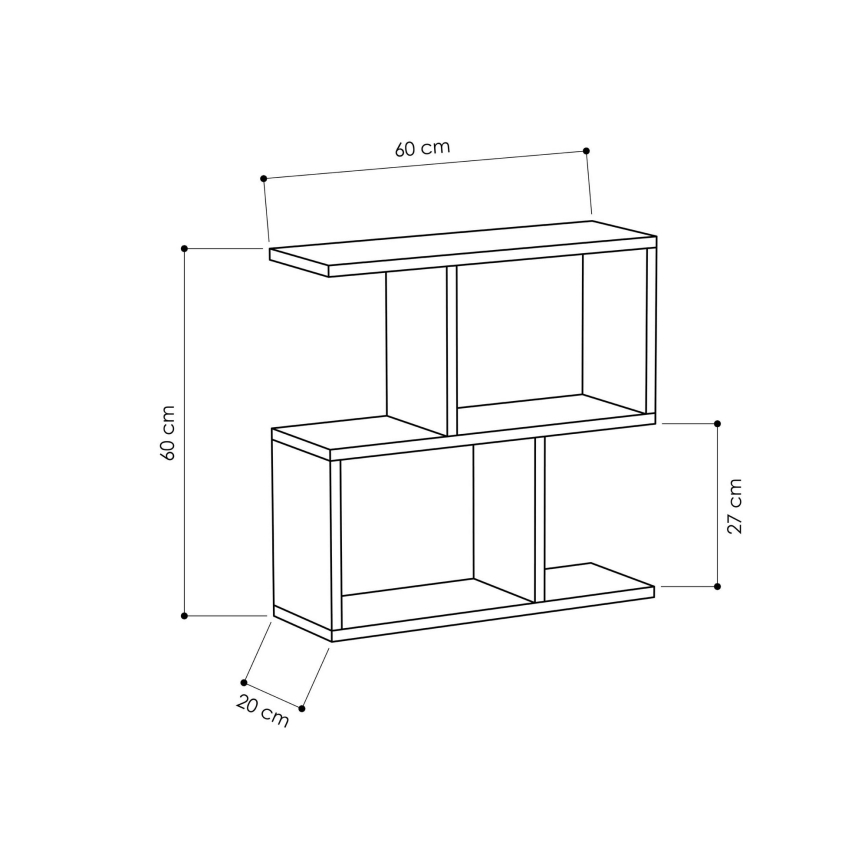 Mesa plegable MANIA 60x60 cm antracita