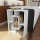 Mesa plegable OVIS 64x51 cm blanco