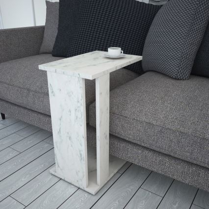 Mesa plegable PASIFIC 61x43 cm blanco