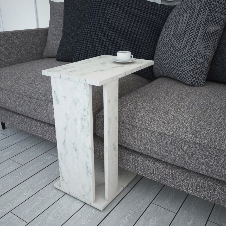 Mesa plegable PASIFIC 61x43 cm blanco