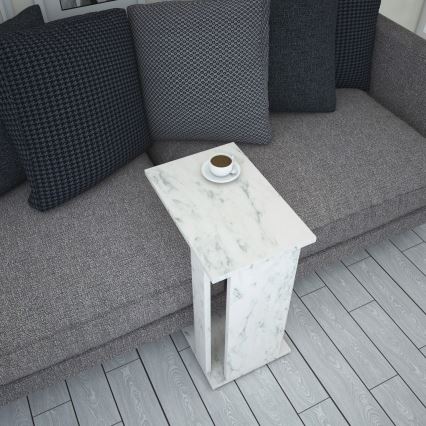 Mesa plegable PASIFIC 61x43 cm blanco