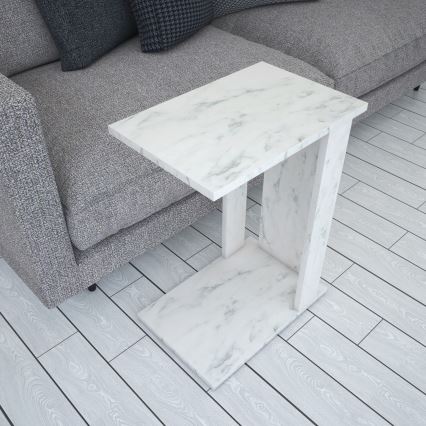 Mesa plegable PASIFIC 61x43 cm blanco