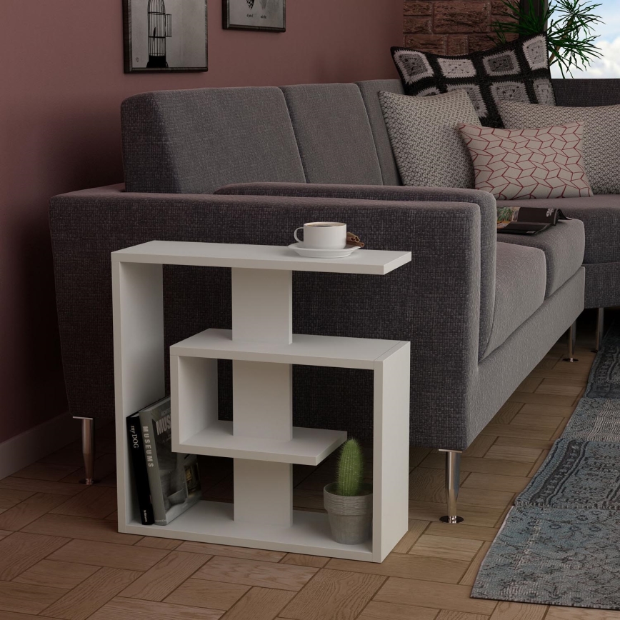 Mesa plegable SALY 57x55 cm blanco