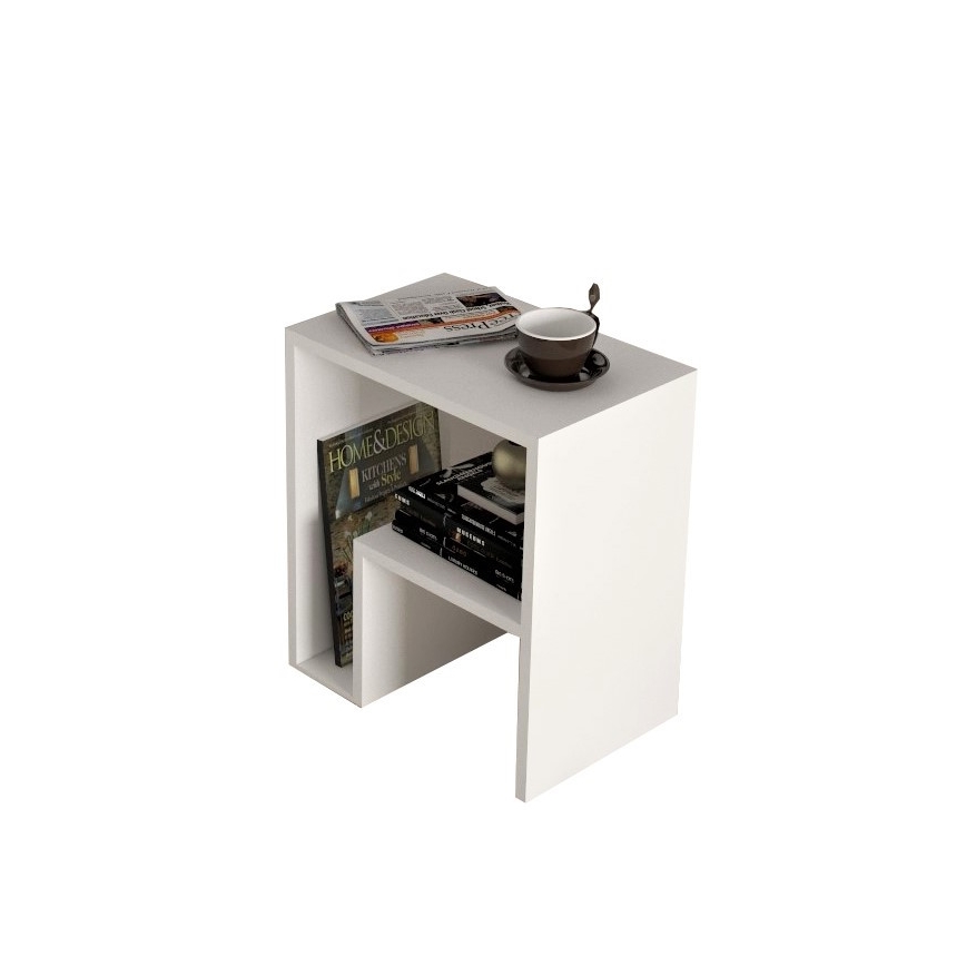 Mesa plegable YEPA 52x45 cm blanco
