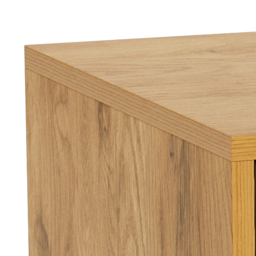 Mesita de noche ALIN 46x40 cm marrón claro