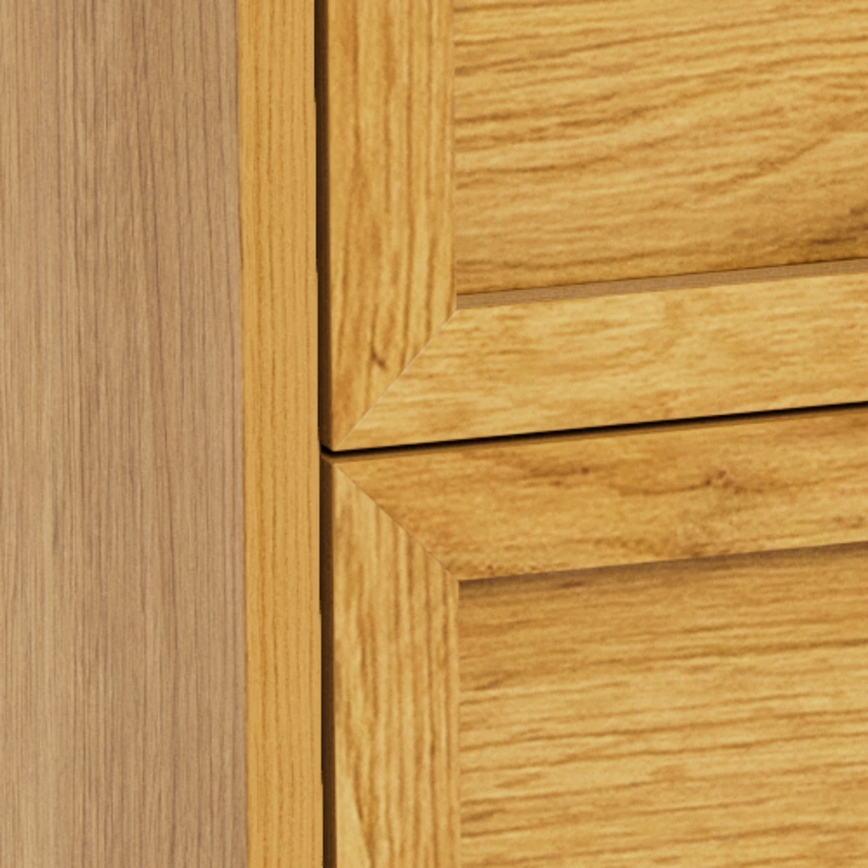 Mesita de noche ALIN 46x40 cm marrón claro