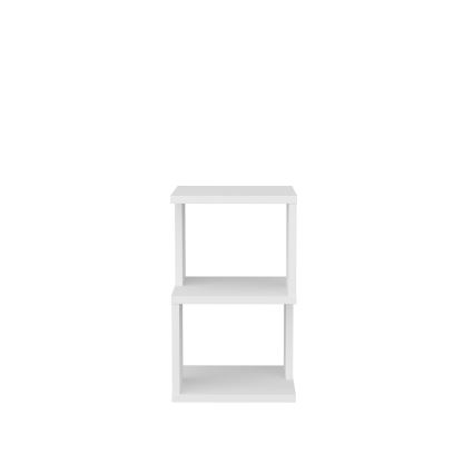 Mesita de noche CARTER 49,4x29,6 cm blanco