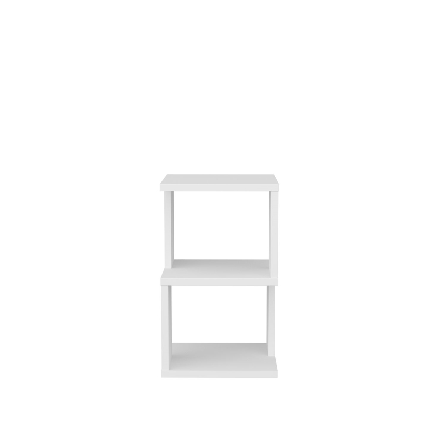 Mesita de noche CARTER 49,4x29,6 cm blanco